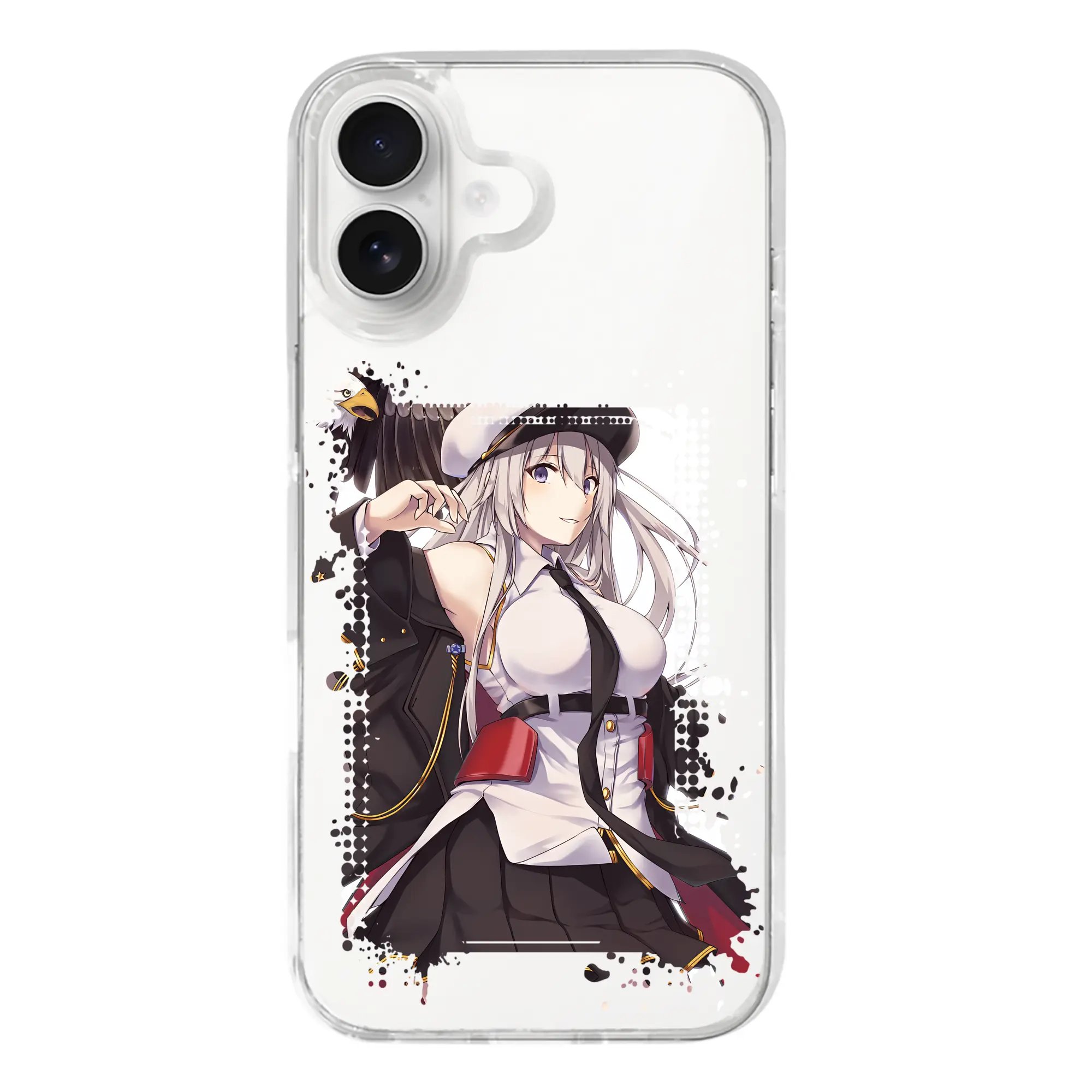アズールレーン グッズ,エンタープライズ - iPhone 17シリーズ 透明スマホケース – 薄型・耐衝撃・精密フィット保護カバー